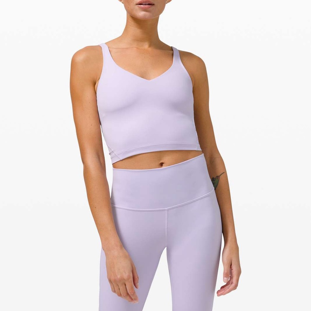 NWOT Lululemon Align Tank in the color Lavender Dew - Size 4